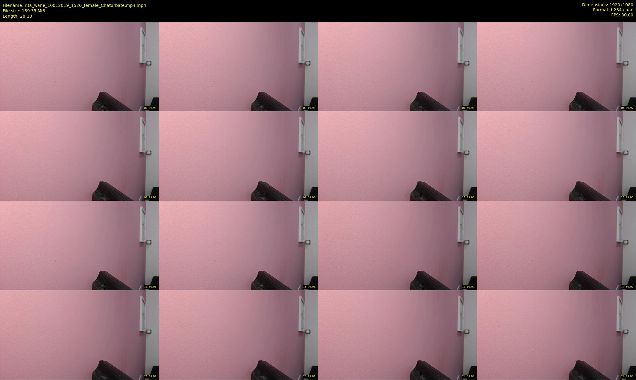 rita_wane — 29 minute Chaturbate female cam show recording, 1080p, Jan 10, 2019