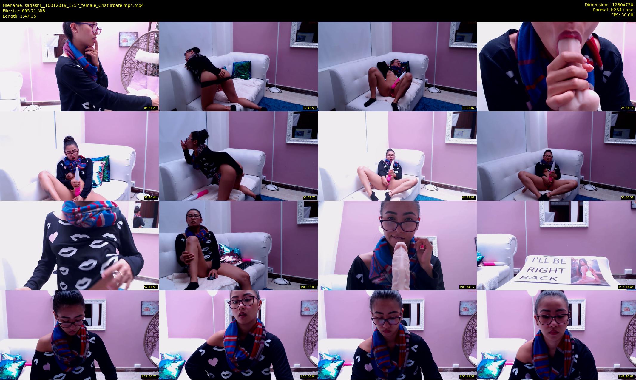 sadashi_ — 108 minute Chaturbate female cam show recording, 720p, Jan 10, 2019