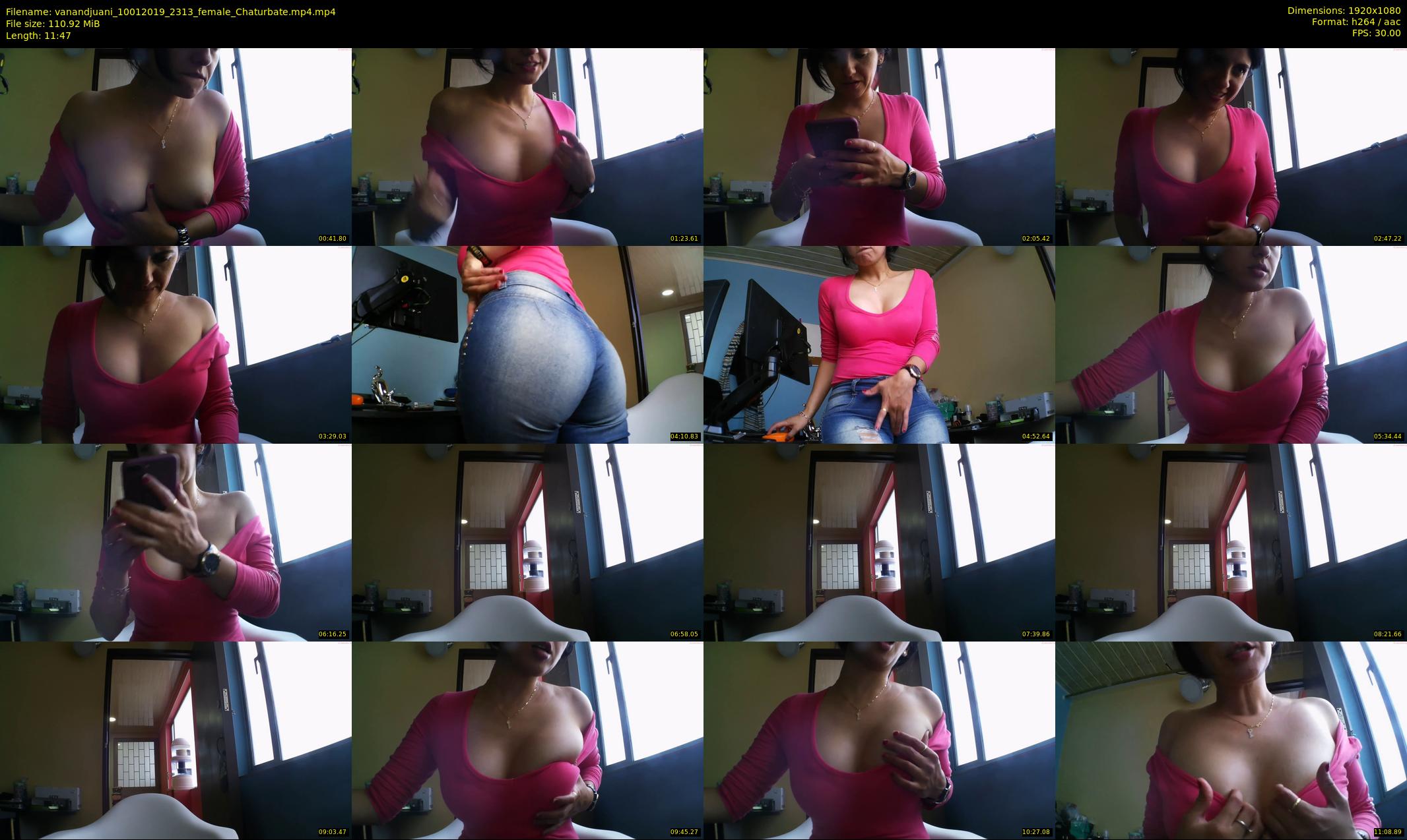 vanandjuani — 12 minute Chaturbate female cam show recording, 1080p, Jan 10, 2019