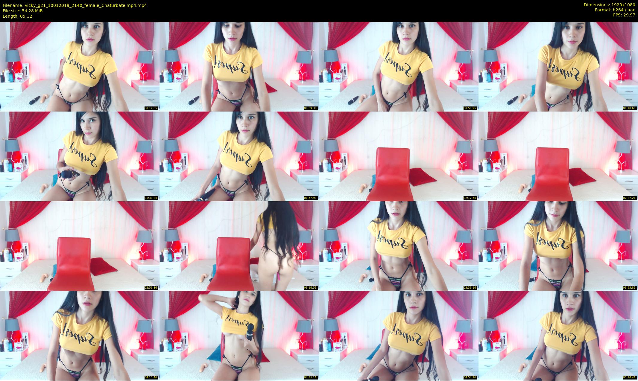 vicky_g21 — 6 minute Chaturbate female cam show recording, 1080p, Jan 10, 2019
