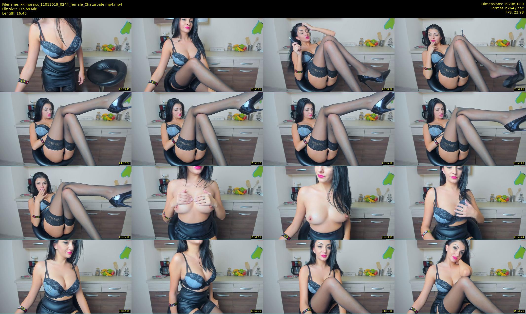xkimoraxx — 17 minute Chaturbate female cam show recording, 1080p, Jan 11, 2019