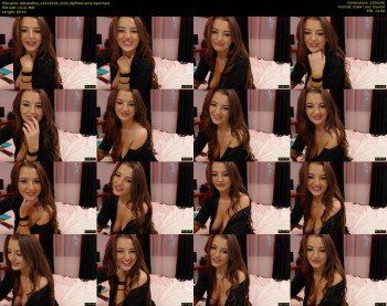 AlessiaRay — 10 minute MyFreeCams cam show recording, SD, Jan 11, 2019