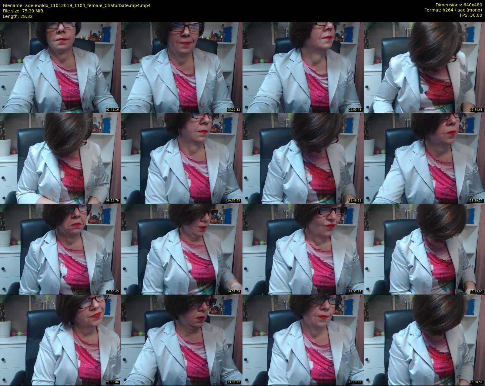 adelewildx — 29 minute Chaturbate female cam show recording, 480p, Jan 11, 2019