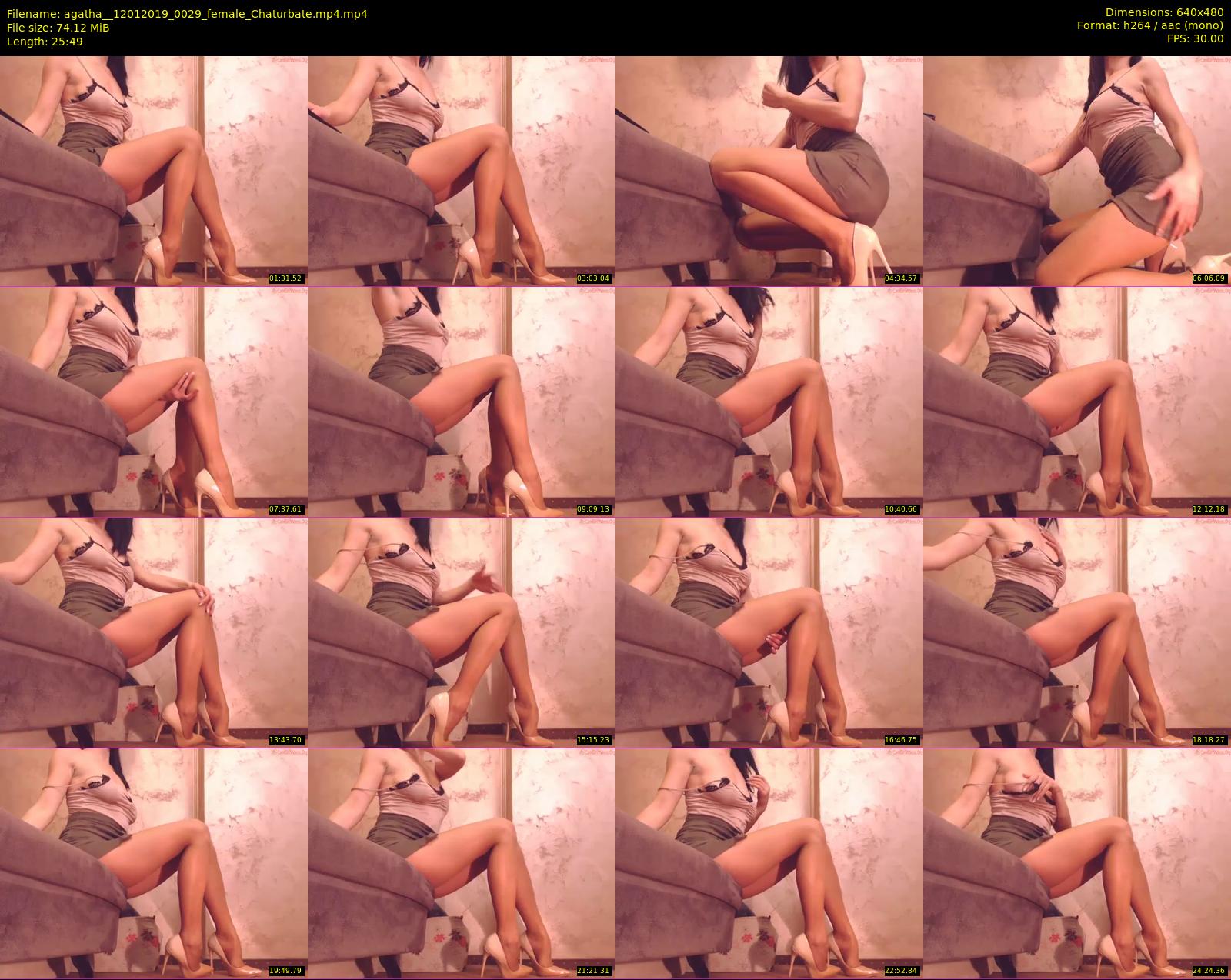 agatha_ — 26 minute Chaturbate female cam show recording, 480p, Jan 12, 2019