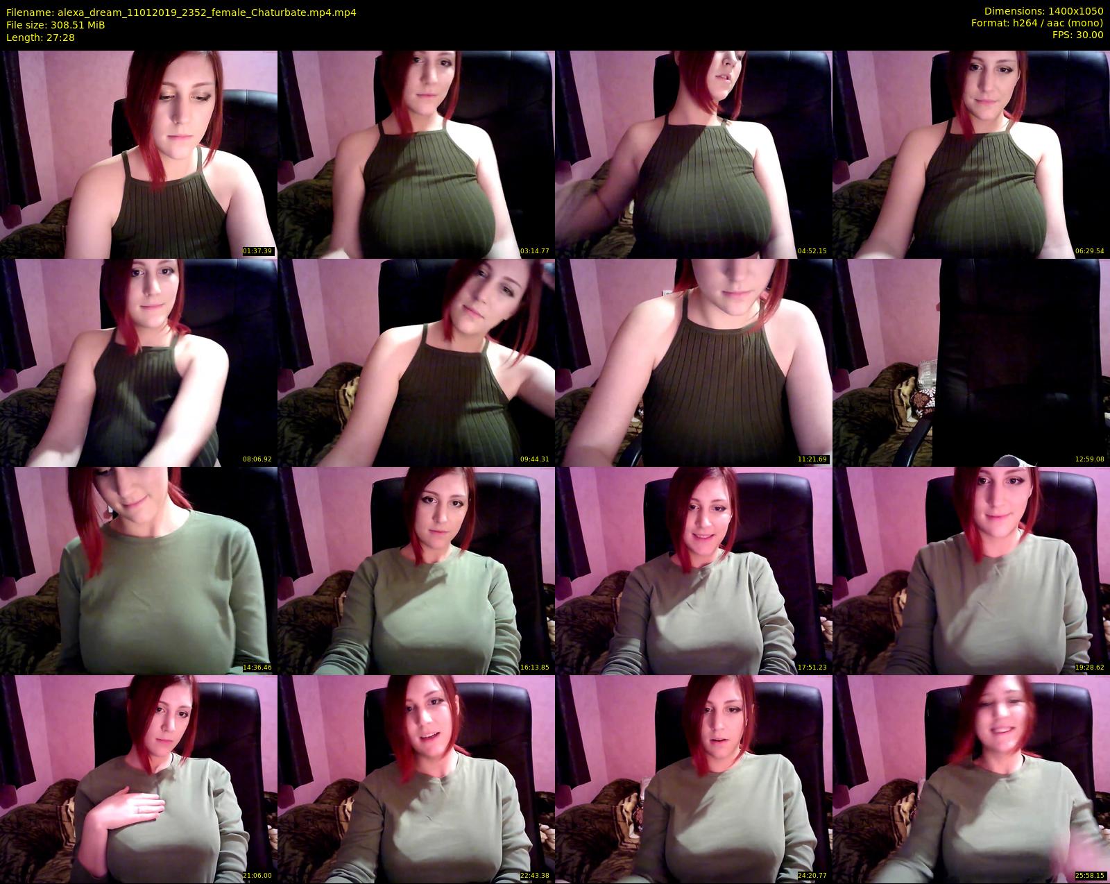 alexa_dream — 28 minute Chaturbate female cam show recording, 720p, Jan 11, 2019