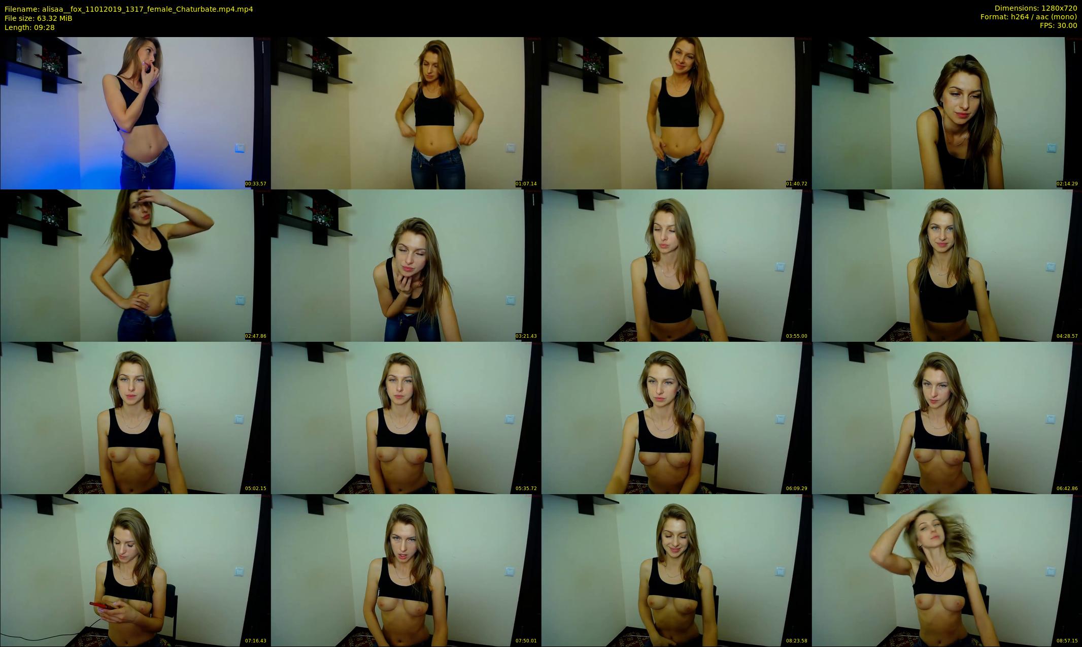 alisaa__fox — 10 minute Chaturbate female cam show recording, 720p, Jan 11, 2019