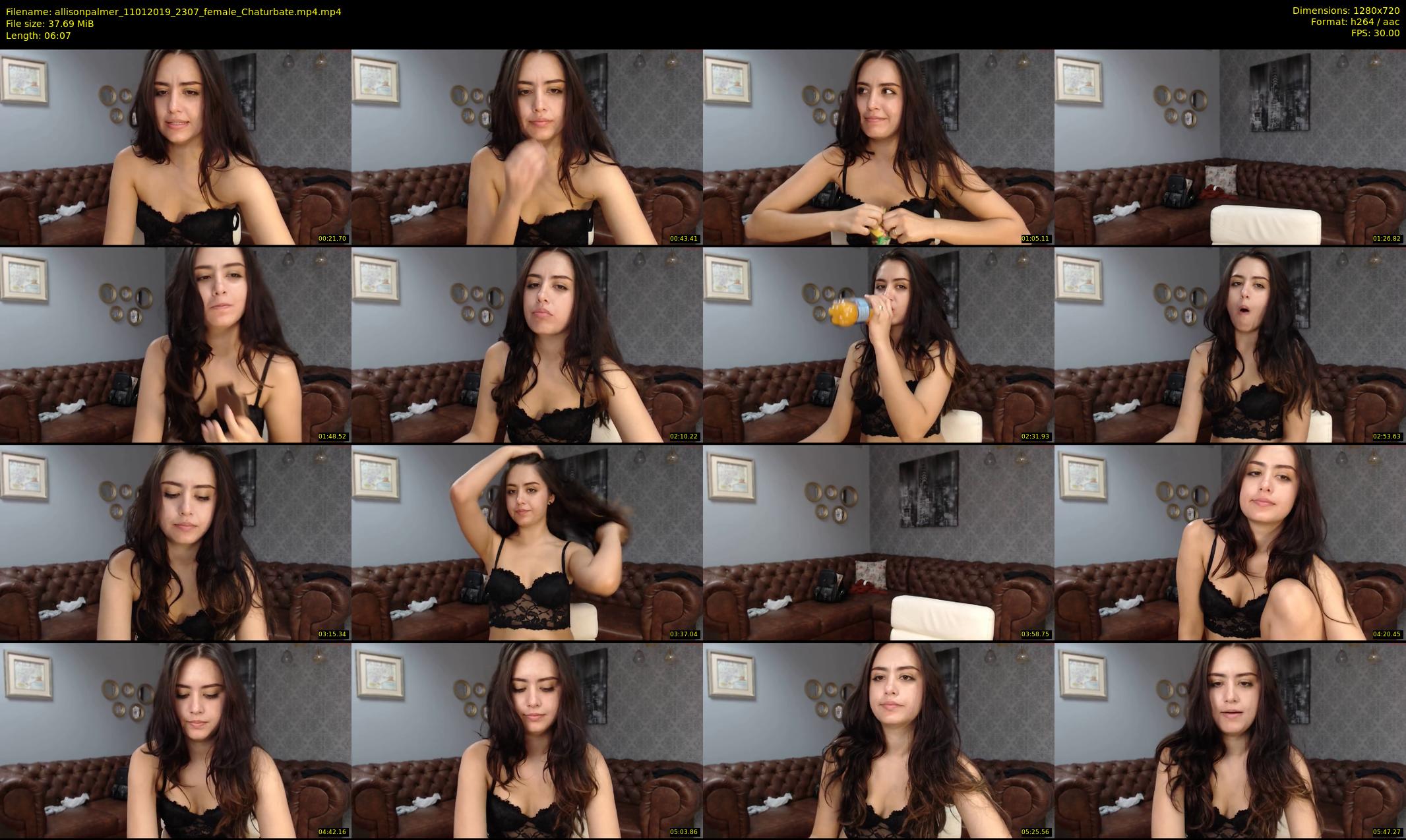 allisonpalmer — 7 minute Chaturbate female cam show recording, 720p, Jan 11, 2019