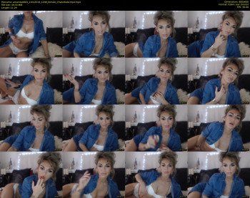 amanda0803 — 12 minute Chaturbate female cam show recording, 480p, Jan 11, 2019