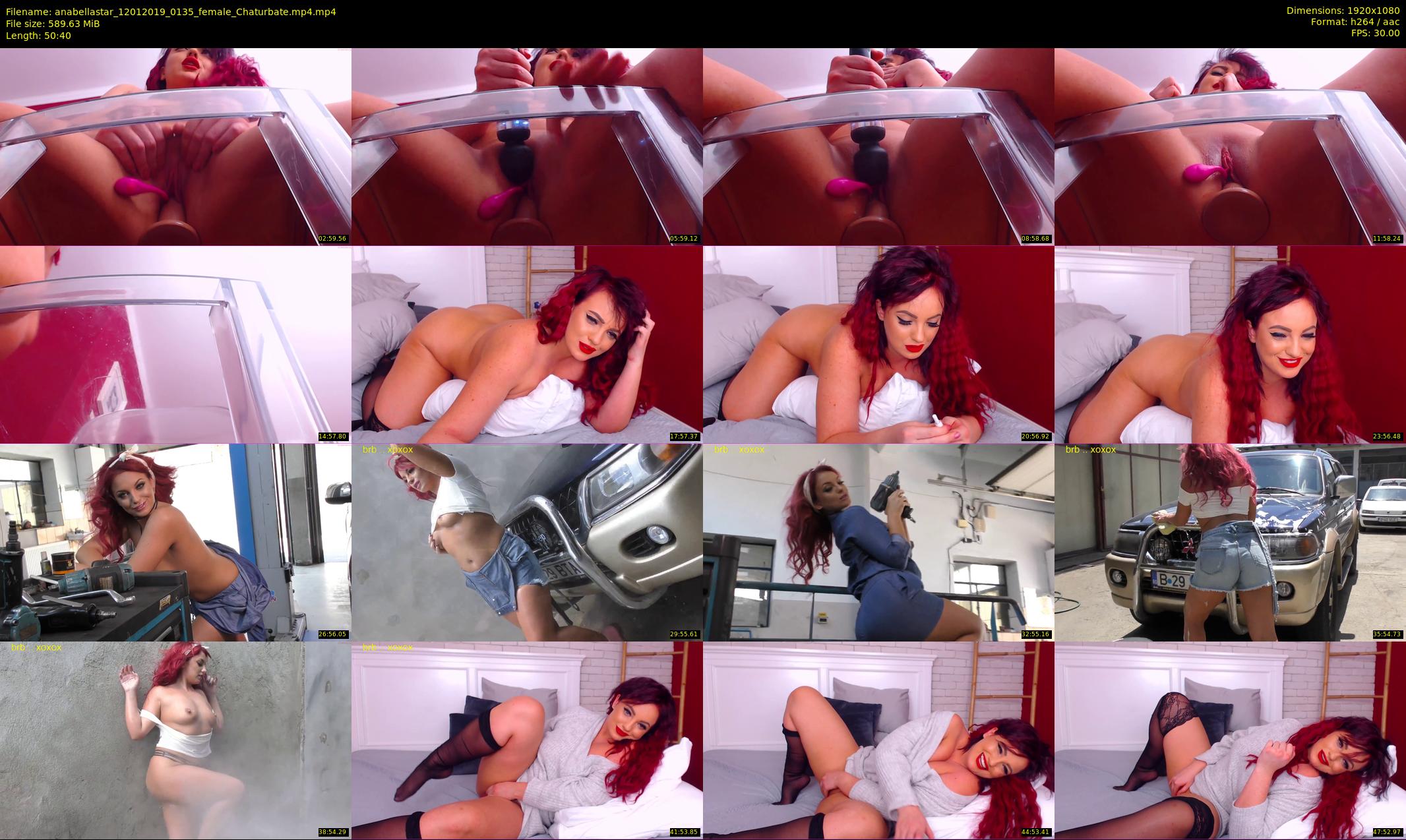 anabellastar — 51 minute Chaturbate female cam show recording, 1080p, Jan 12, 2019