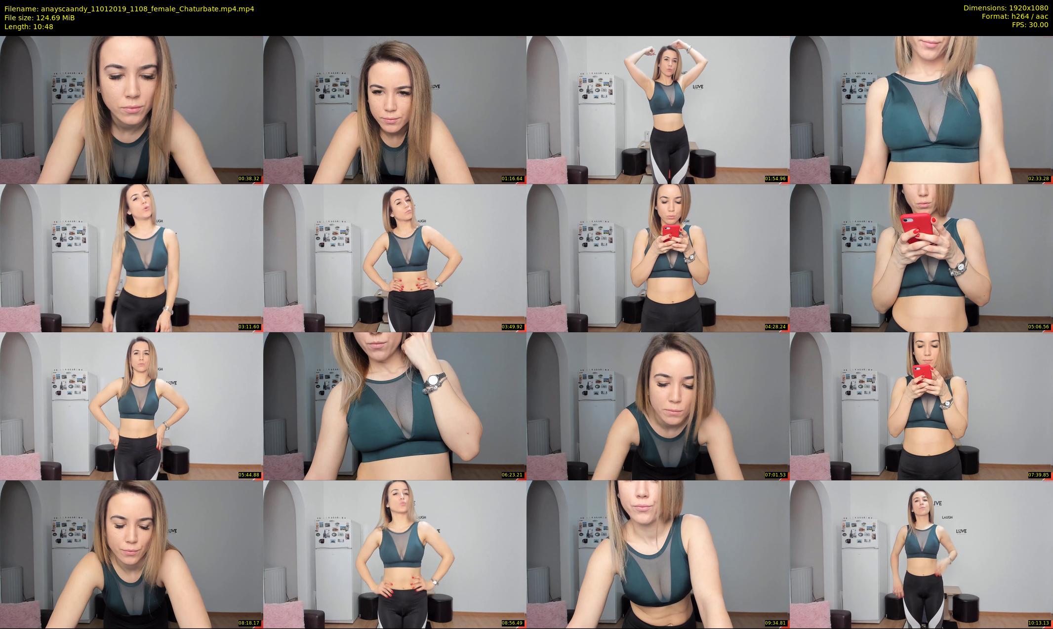 anayscaandy — 11 minute Chaturbate female cam show recording, 1080p, Jan 11, 2019