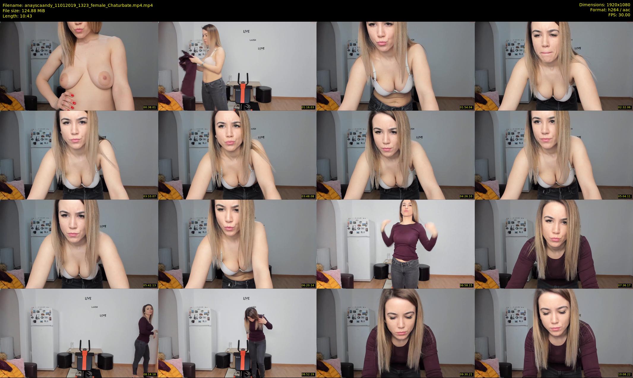 anayscaandy — 11 minute Chaturbate female cam show recording, 1080p, Jan 11, 2019