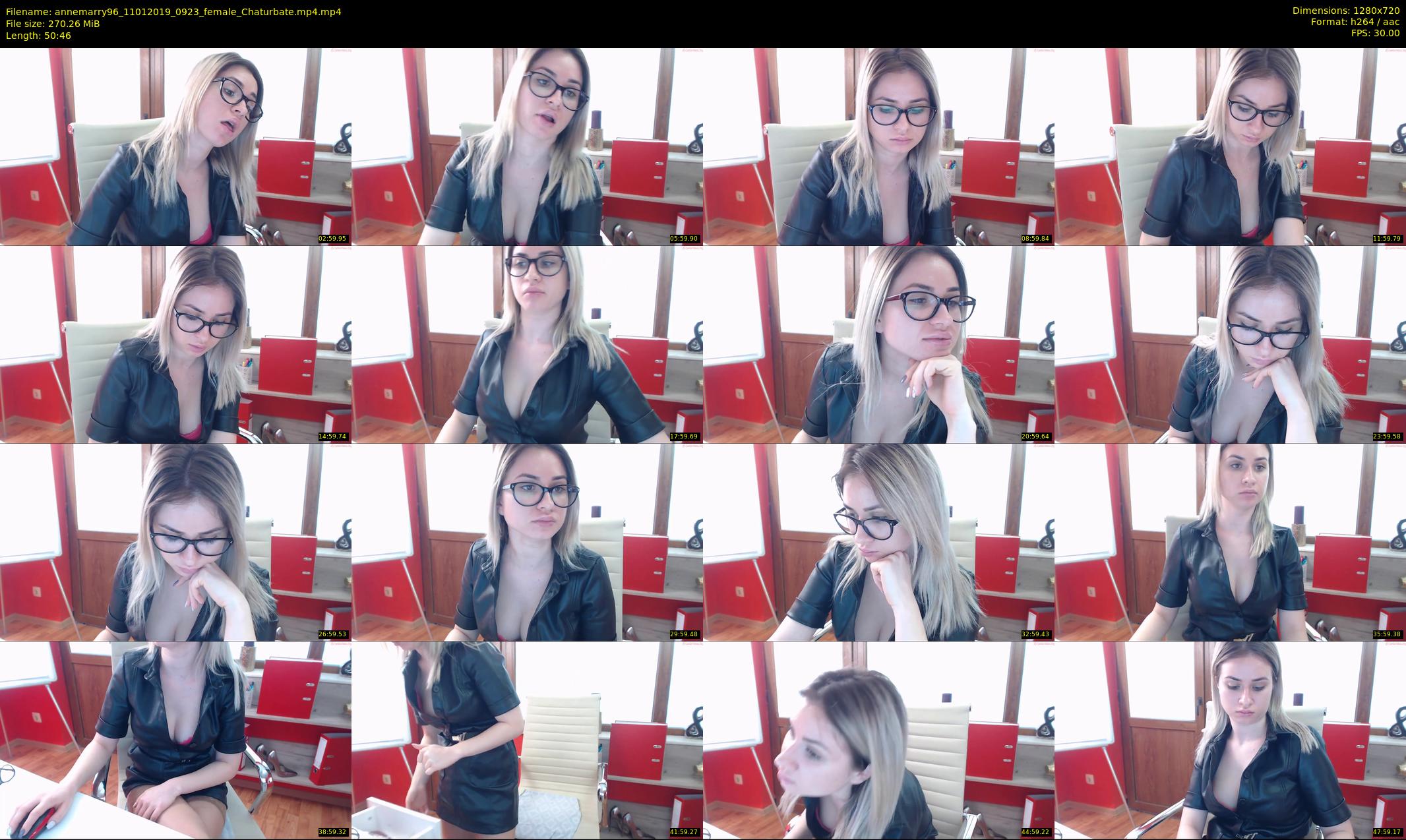 annemarry96 — 51 minute Chaturbate female cam show recording, 720p, Jan 11, 2019