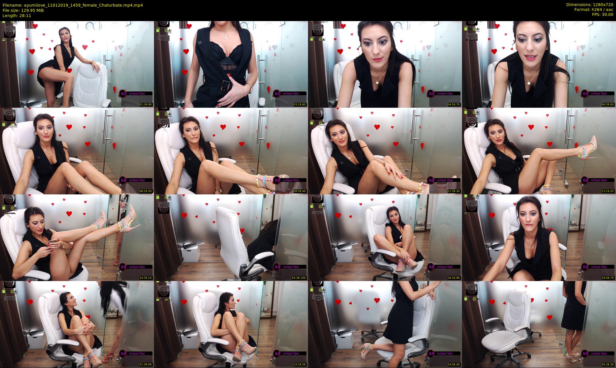 ayumilove — 29 minute Chaturbate female cam show recording, 720p, Jan 11, 2019