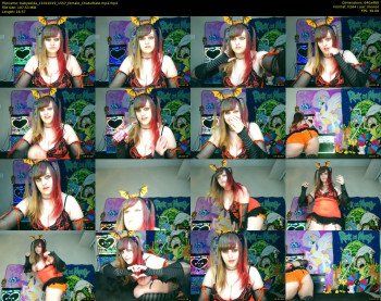 babyzelda — 17 minute Chaturbate female cam show recording, 480p, Jan 11, 2019