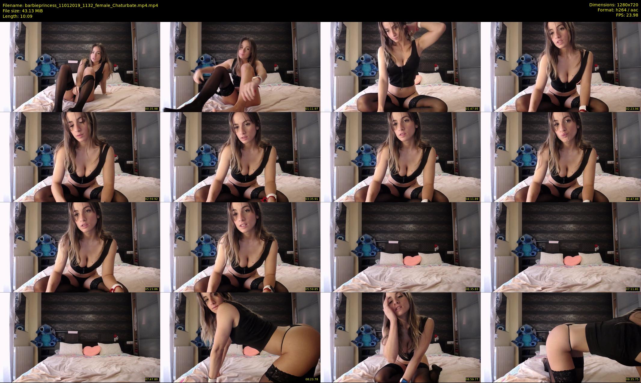 barbieprincess — 11 minute Chaturbate female cam show recording, 720p, Jan 11, 2019