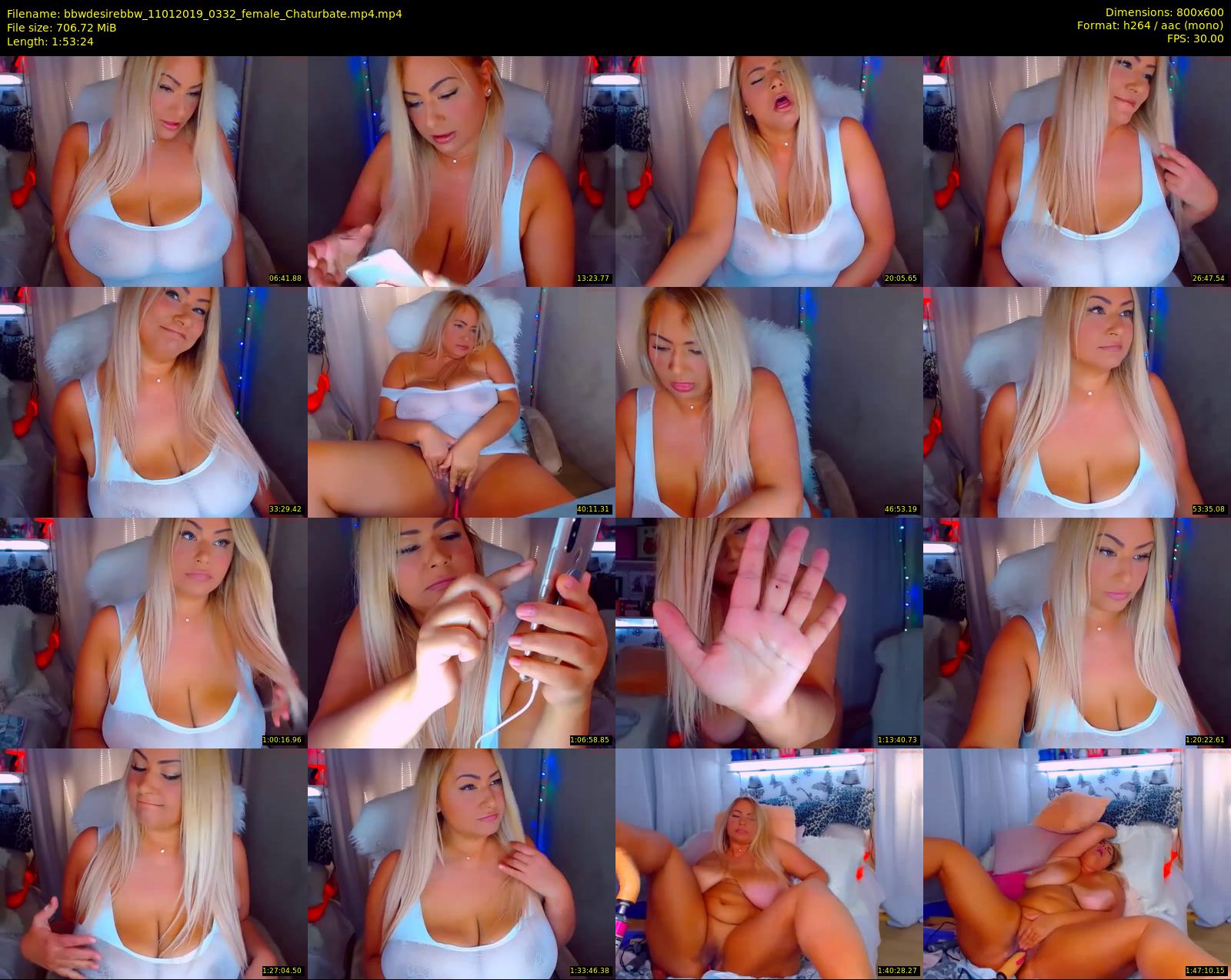 bbwdesirebbw — 114 minute Chaturbate female cam show recording, 480p, Jan 11, 2019