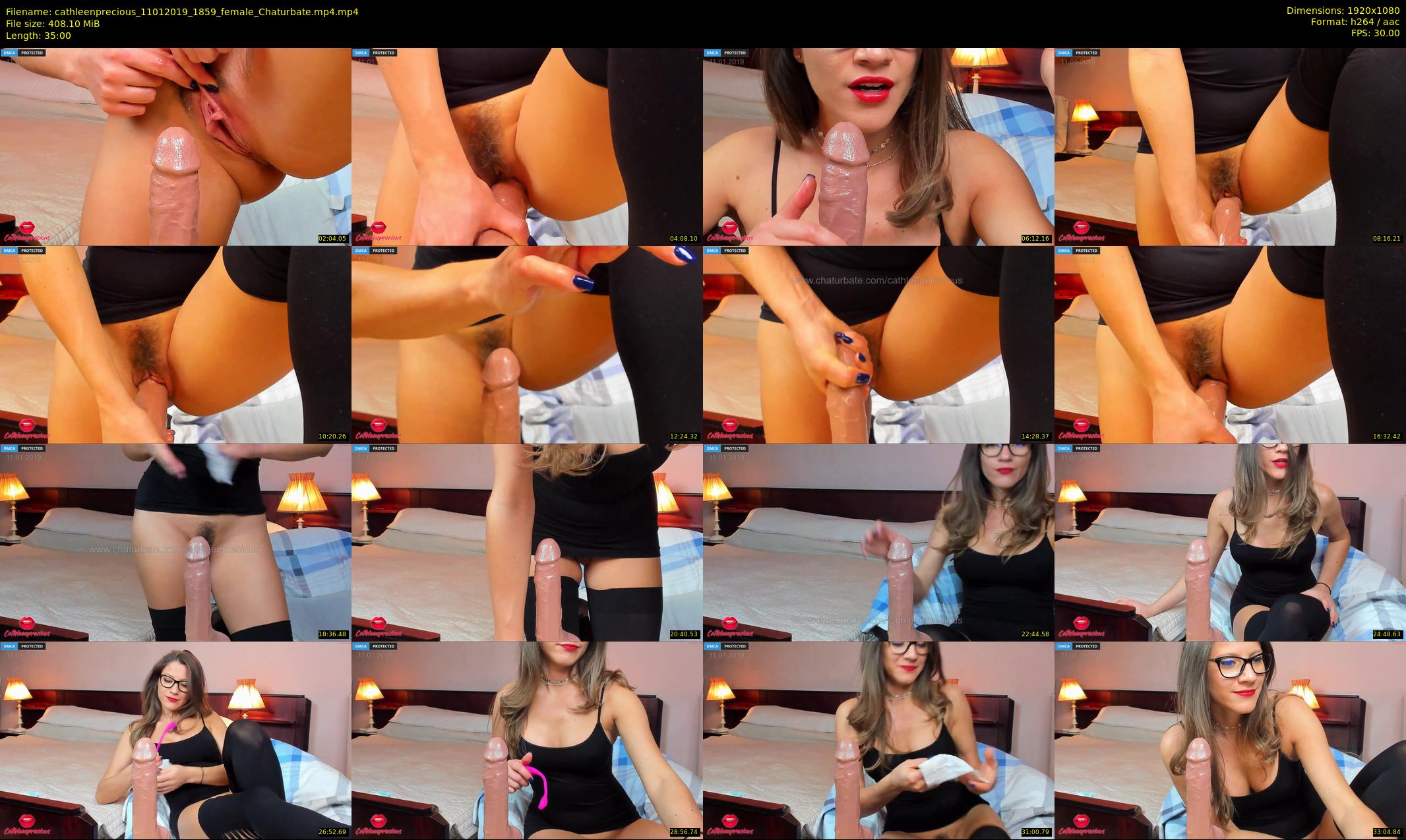 cathleenprecious — 35 minute Chaturbate female cam show recording, 1080p, Jan 11, 2019
