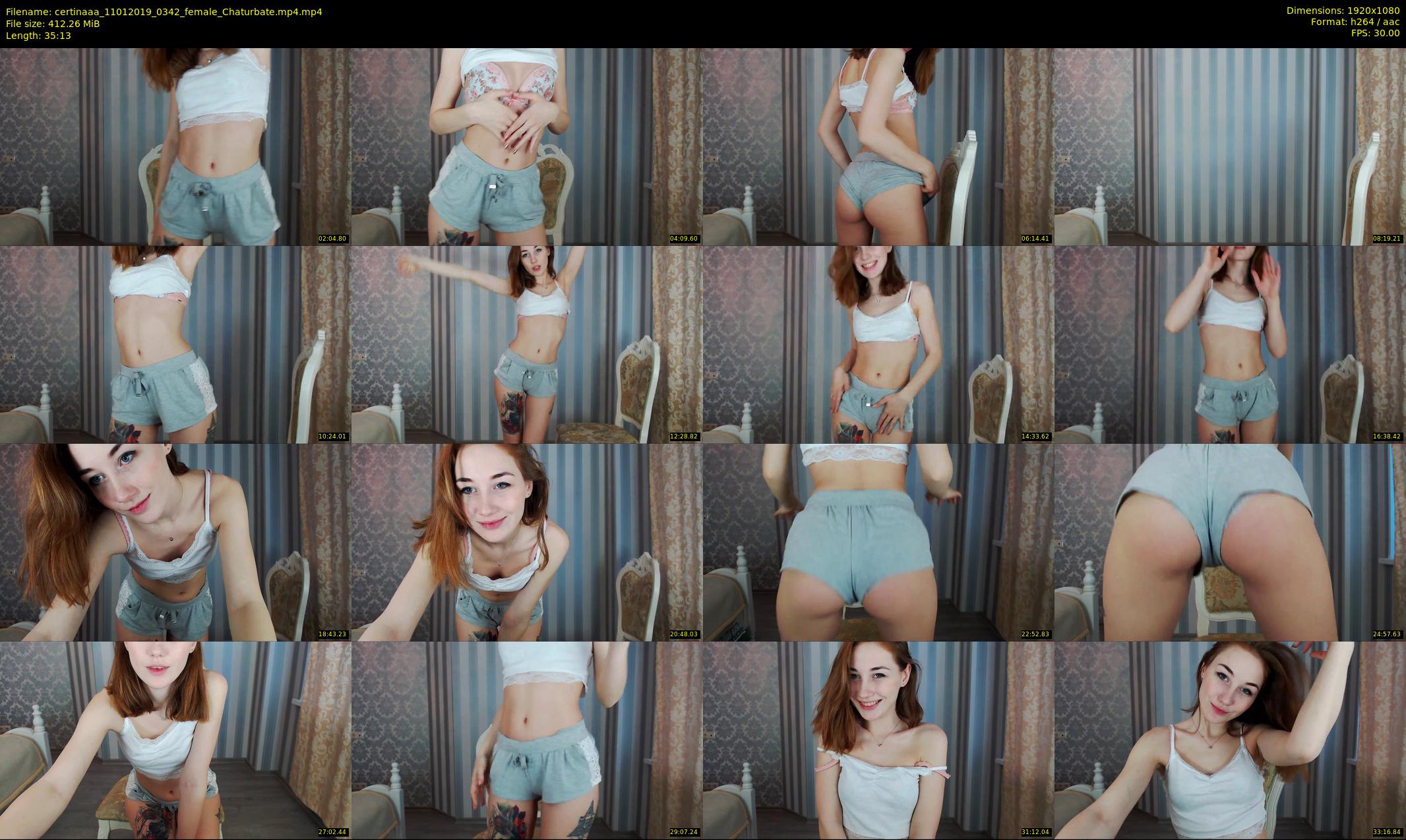certinaaa — 36 minute Chaturbate female cam show recording, 1080p, Jan 11, 2019