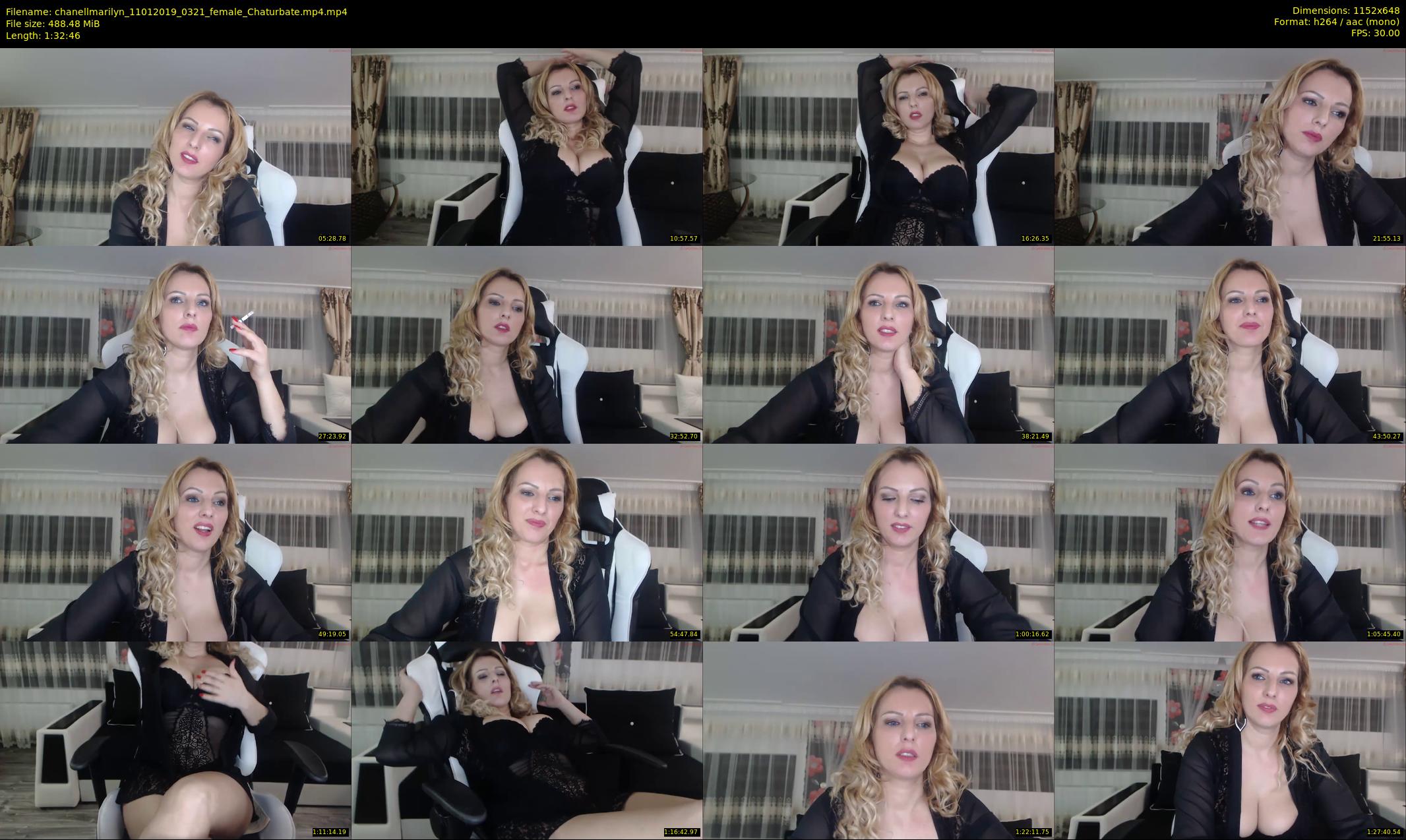 chanellmarilyn — 93 minute Chaturbate female cam show recording, 480p, Jan 11, 2019