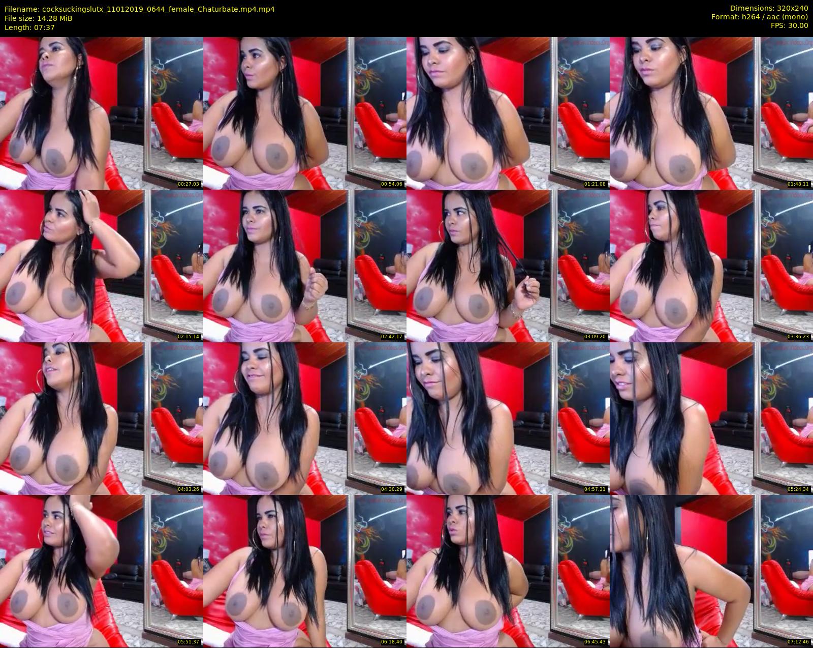 cocksuckingslutx — 8 minute Chaturbate female cam show recording, SD, Jan 11, 2019