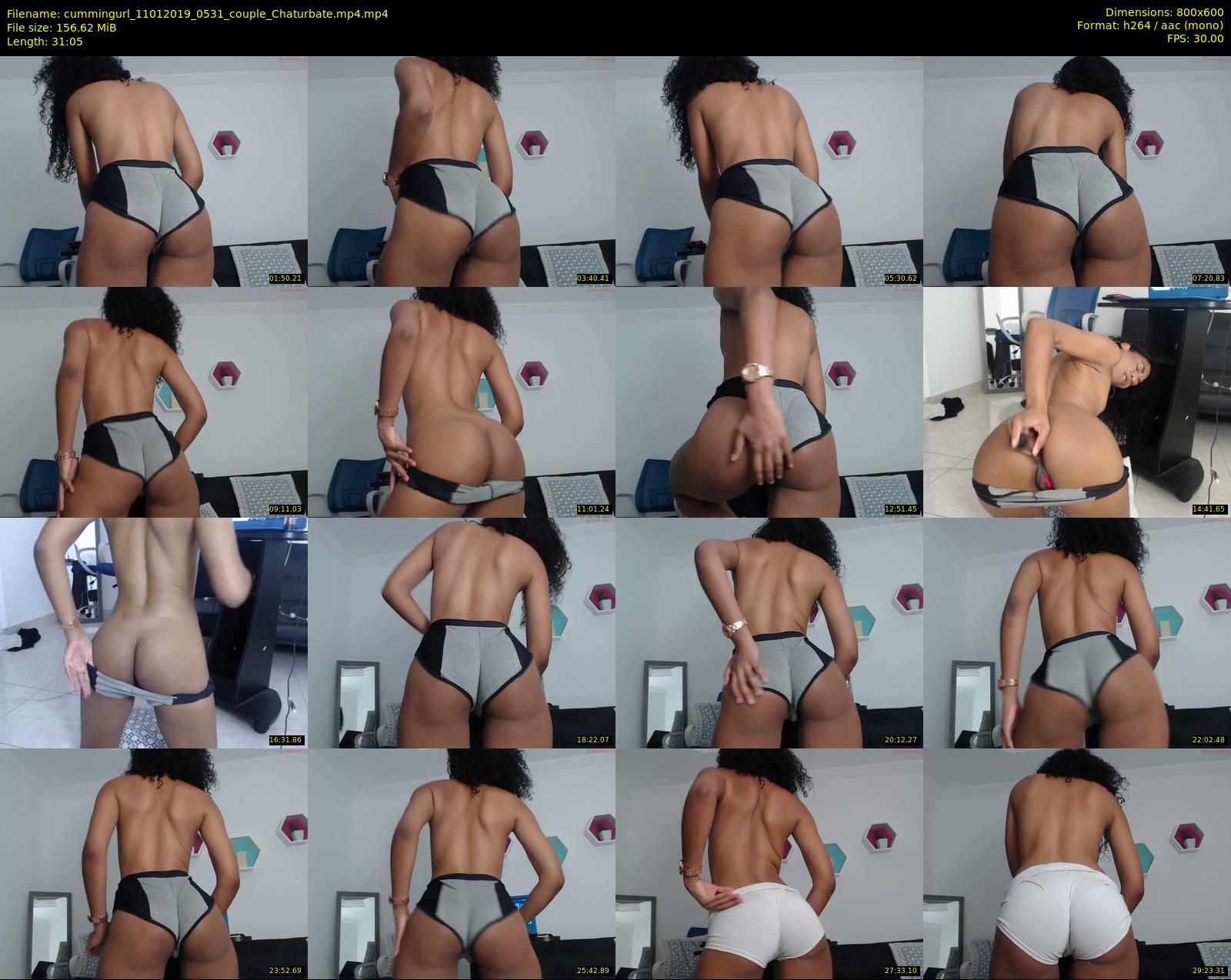 cummingurl — 32 minute Chaturbate couple cam show recording, 480p, Jan 11, 2019