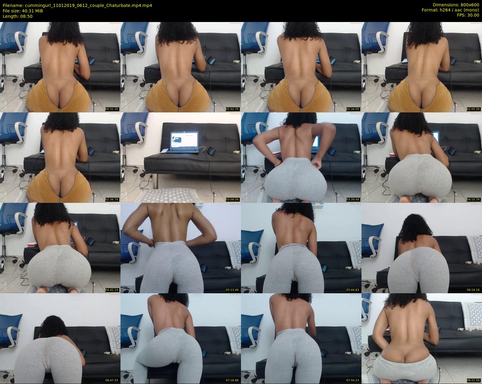 cummingurl — 9 minute Chaturbate couple cam show recording, 480p, Jan 11, 2019