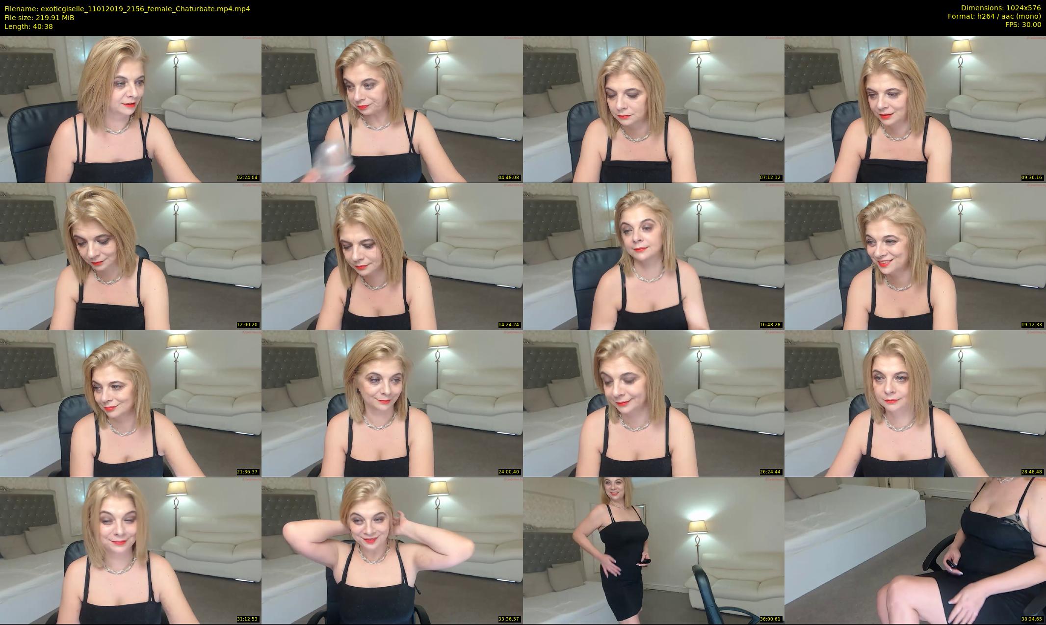 exoticgiselle — 41 minute Chaturbate female cam show recording, 480p, Jan 11, 2019
