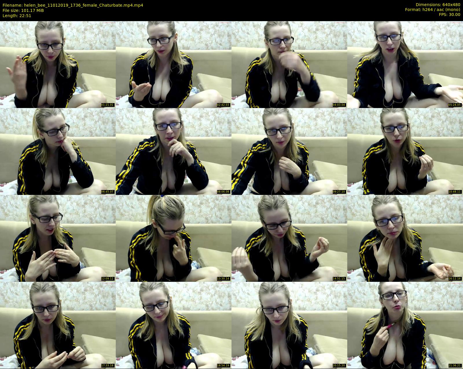 helen_bee — 23 minute Chaturbate female cam show recording, 480p, Jan 11, 2019