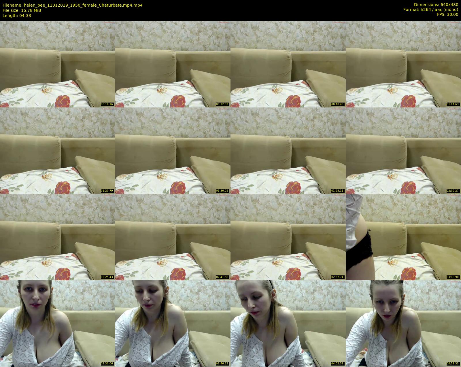 helen_bee — 5 minute Chaturbate female cam show recording, 480p, Jan 11, 2019