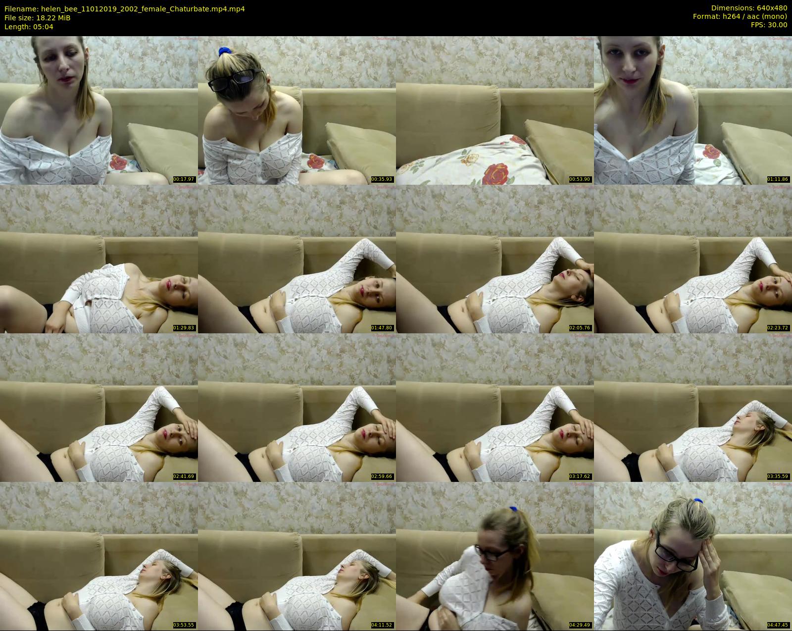 helen_bee — 6 minute Chaturbate female cam show recording, 480p, Jan 11, 2019