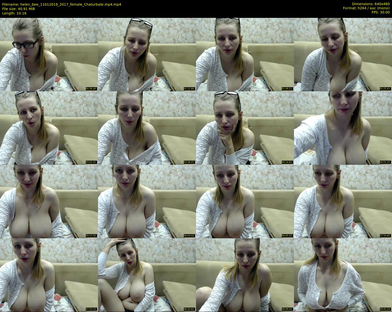 helen_bee — 11 minute Chaturbate female cam show recording, 480p, Jan 11, 2019