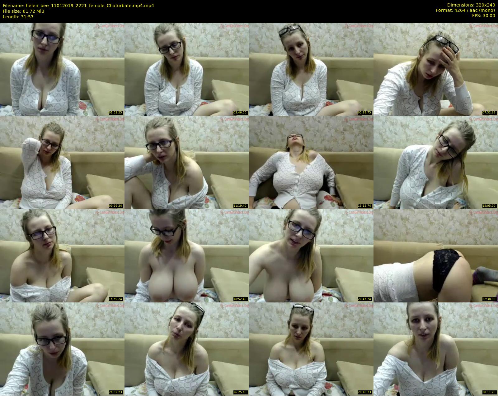 helen_bee — 32 minute Chaturbate female cam show recording, SD, Jan 11, 2019