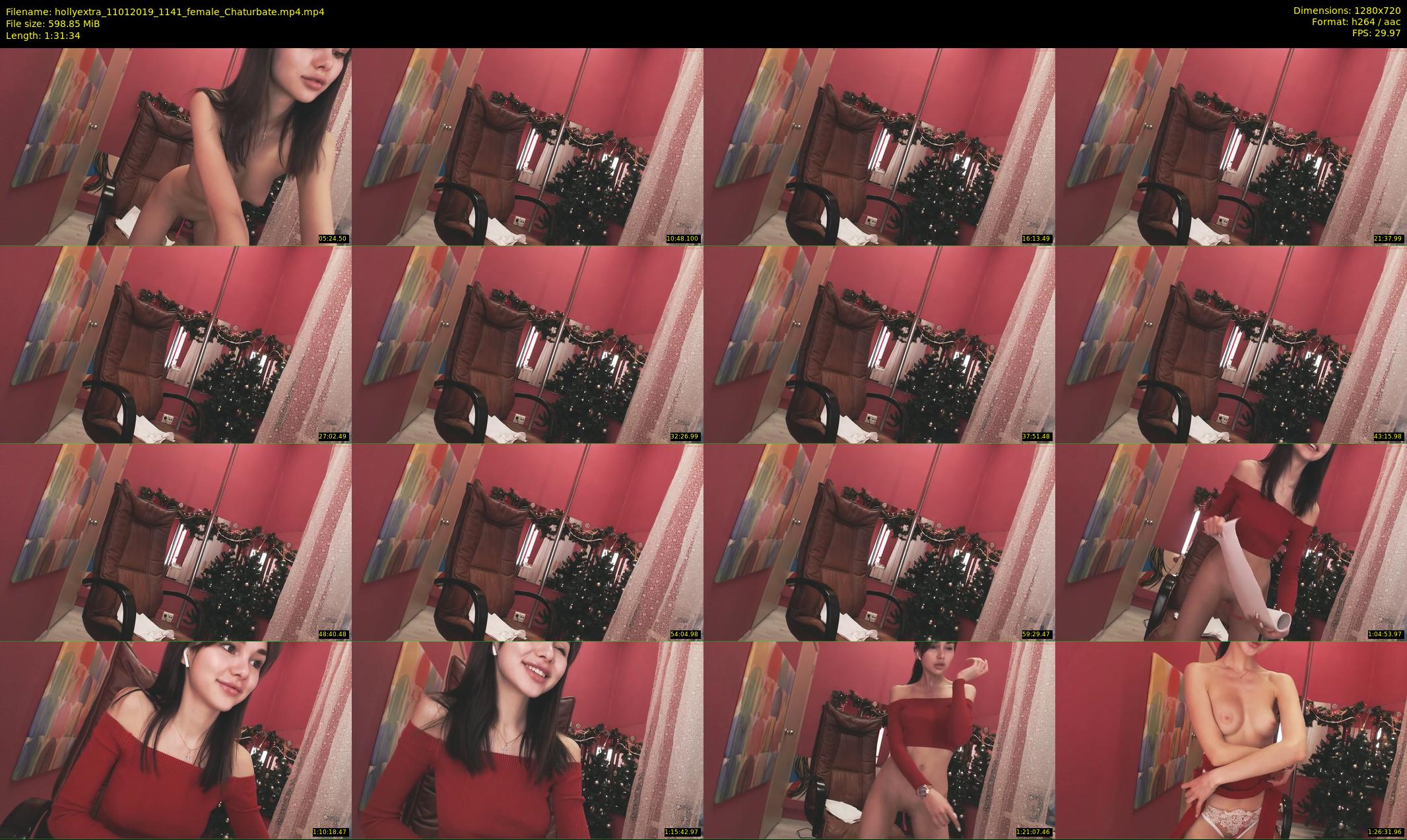 hollyextra — 92 minute Chaturbate female cam show recording, 720p, Jan 11, 2019