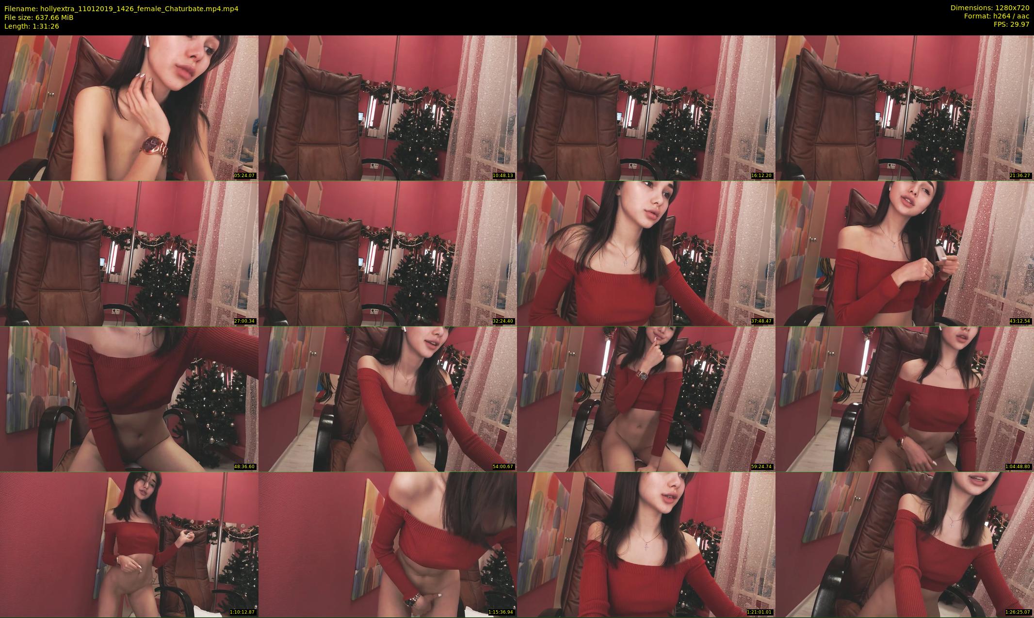 hollyextra — 92 minute Chaturbate female cam show recording, 720p, Jan 11, 2019