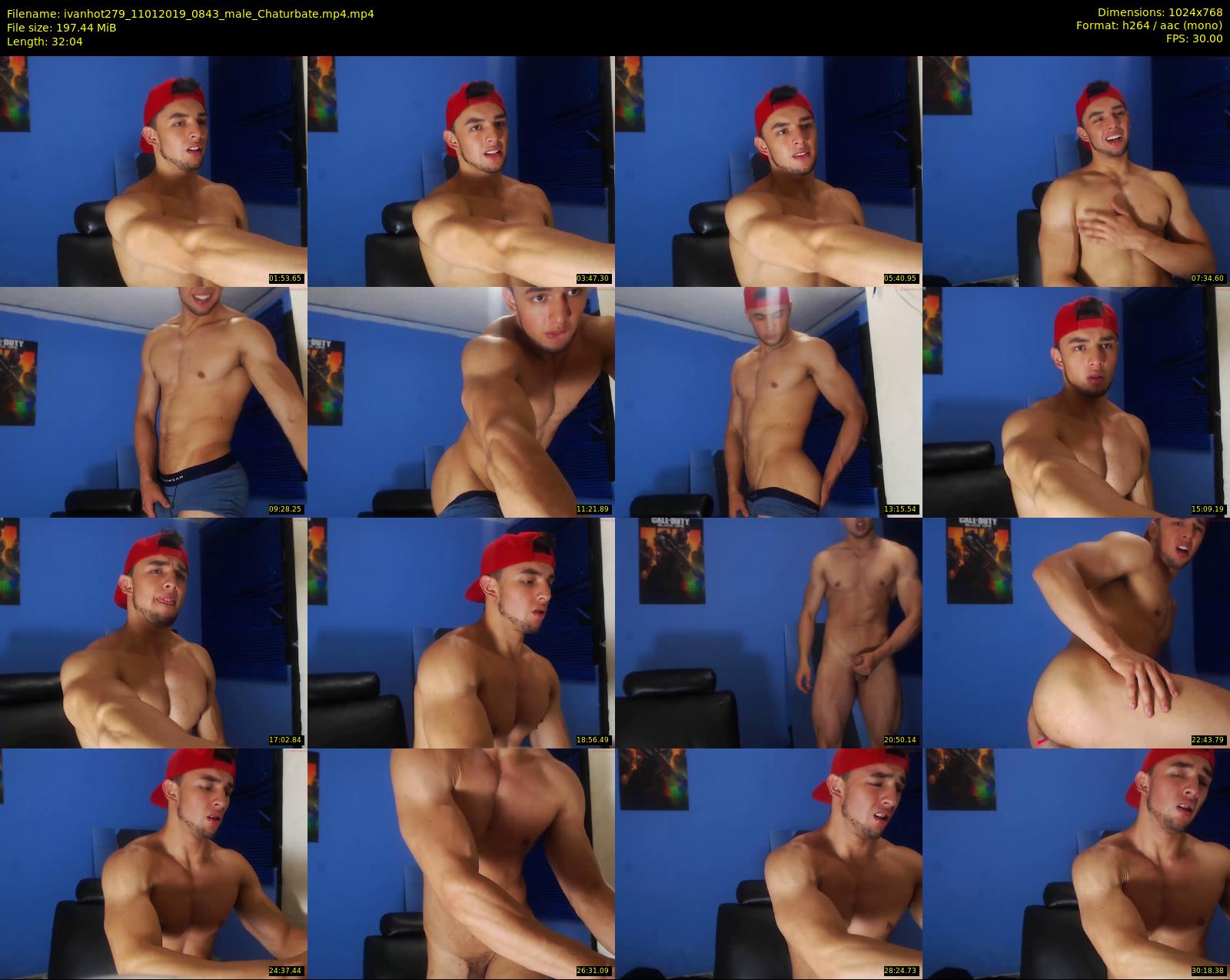 ivanhot279 — 33 minute Chaturbate male cam show recording, 720p, Jan 11, 2019