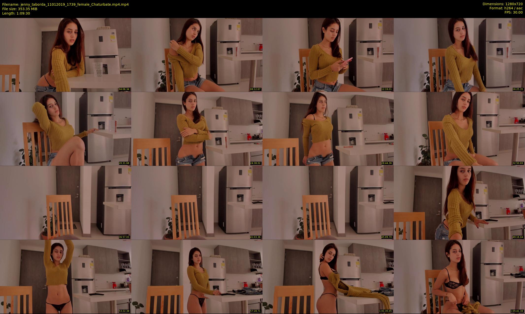 jenny_taborda — 70 minute Chaturbate female cam show recording, 720p, Jan 11, 2019