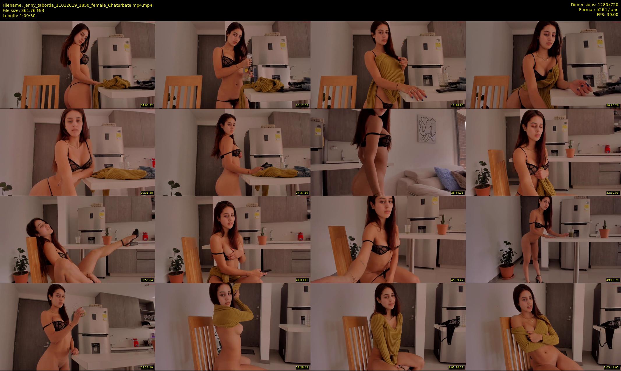 jenny_taborda — 70 minute Chaturbate female cam show recording, 720p, Jan 11, 2019