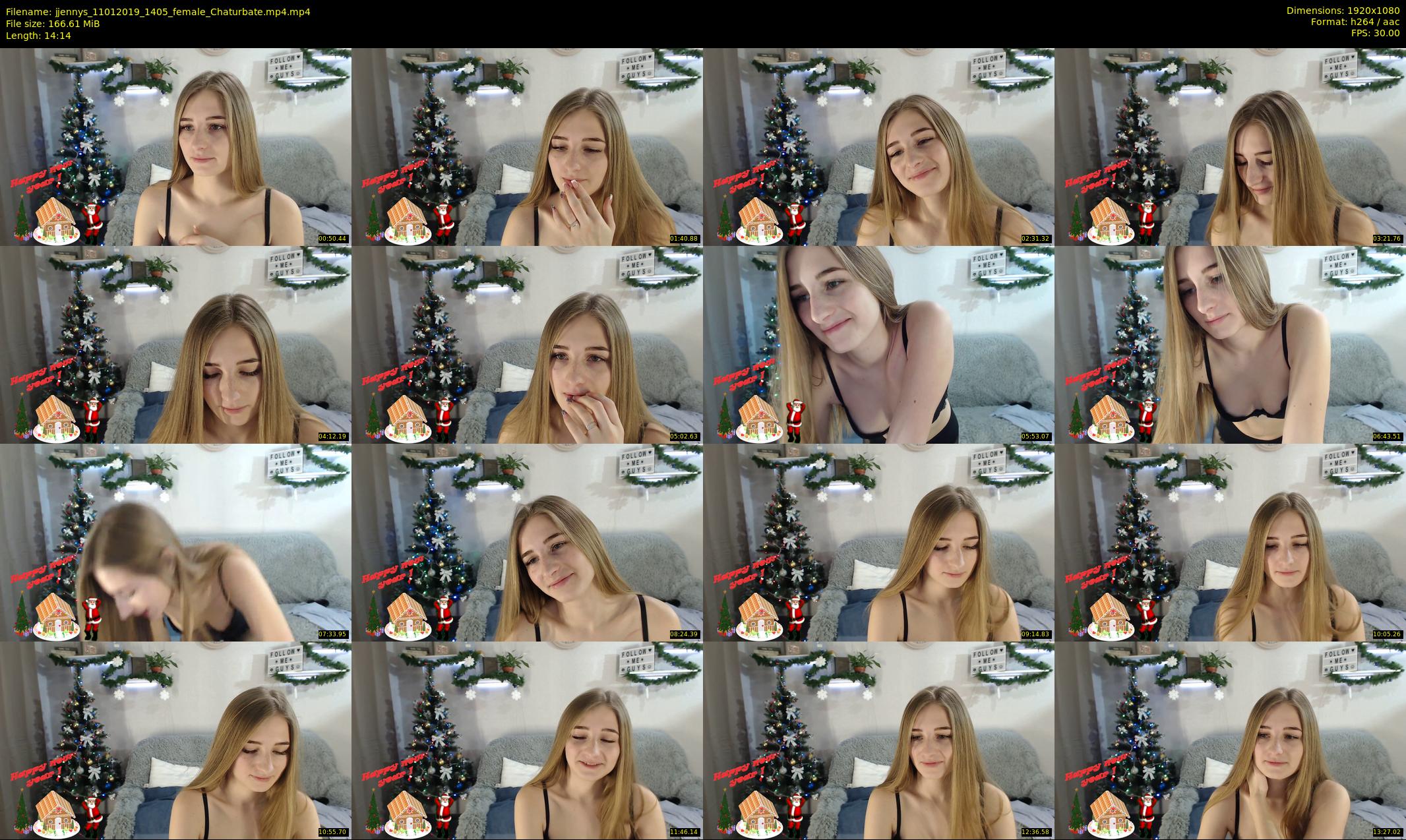 jjennys — 15 minute Chaturbate female cam show recording, 1080p, Jan 11, 2019
