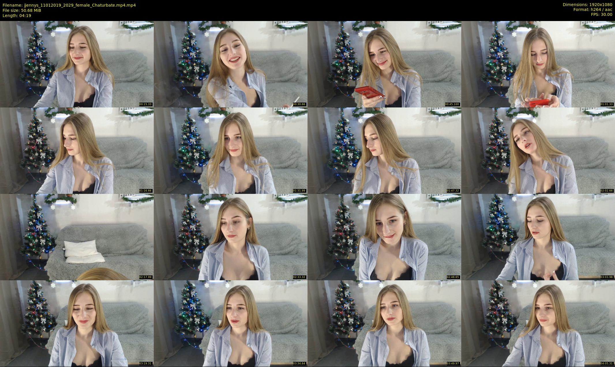 jjennys — 5 minute Chaturbate female cam show recording, 1080p, Jan 11, 2019