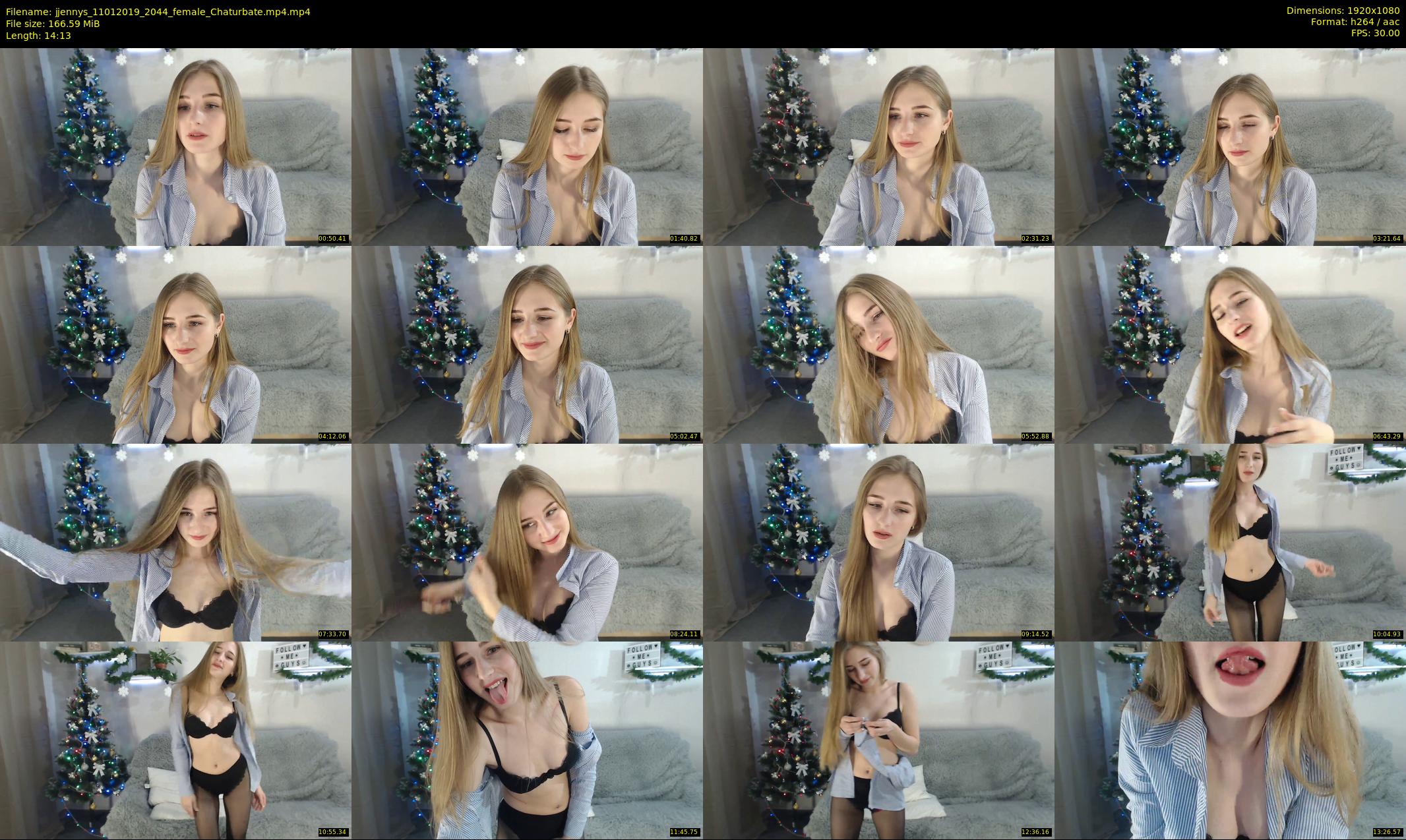 jjennys — 15 minute Chaturbate female cam show recording, 1080p, Jan 11, 2019