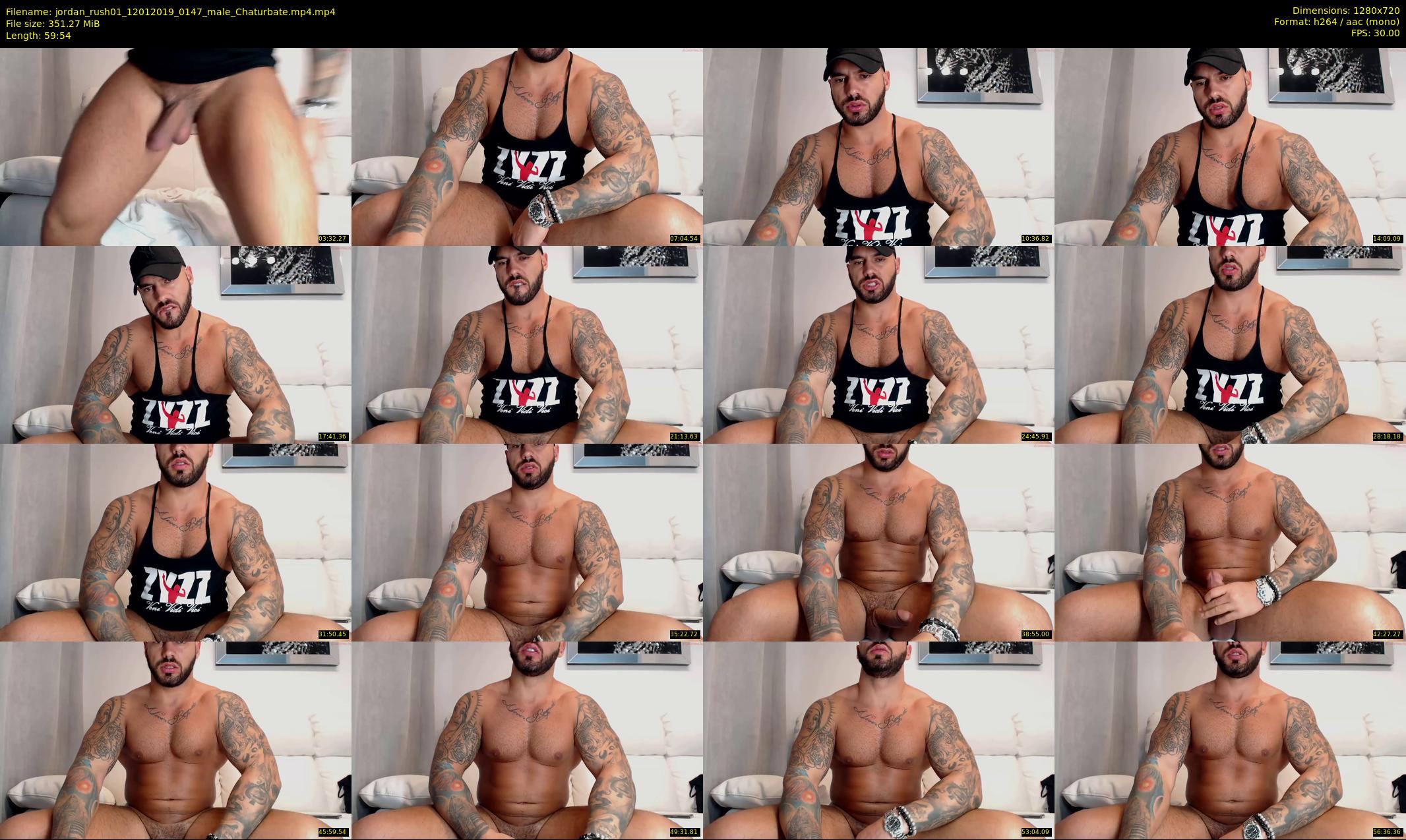 jordan_rush01 — 60 minute Chaturbate male cam show recording, 720p, Jan 12, 2019