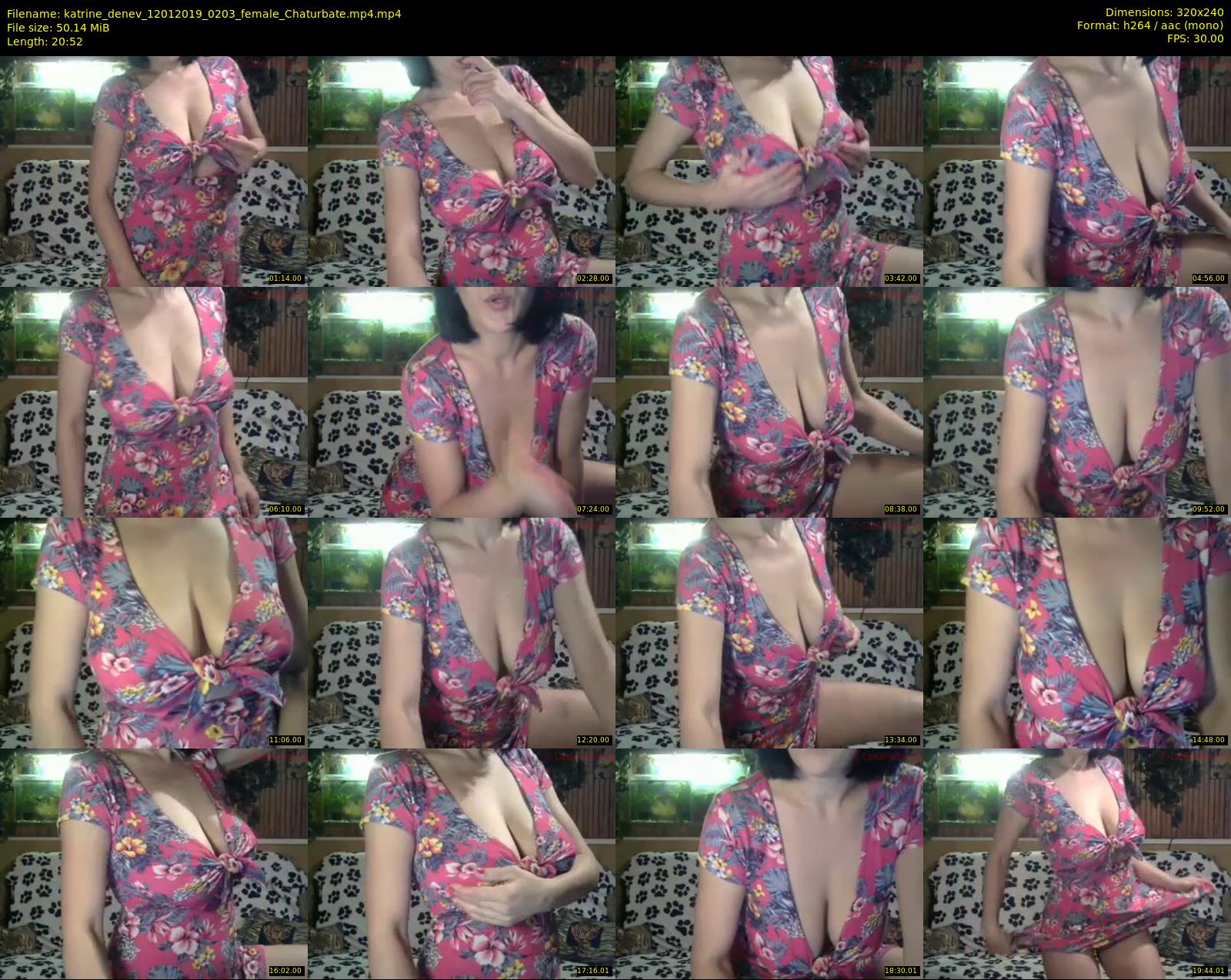 katrine_denev — 21 minute Chaturbate female cam show recording, SD, Jan 12, 2019