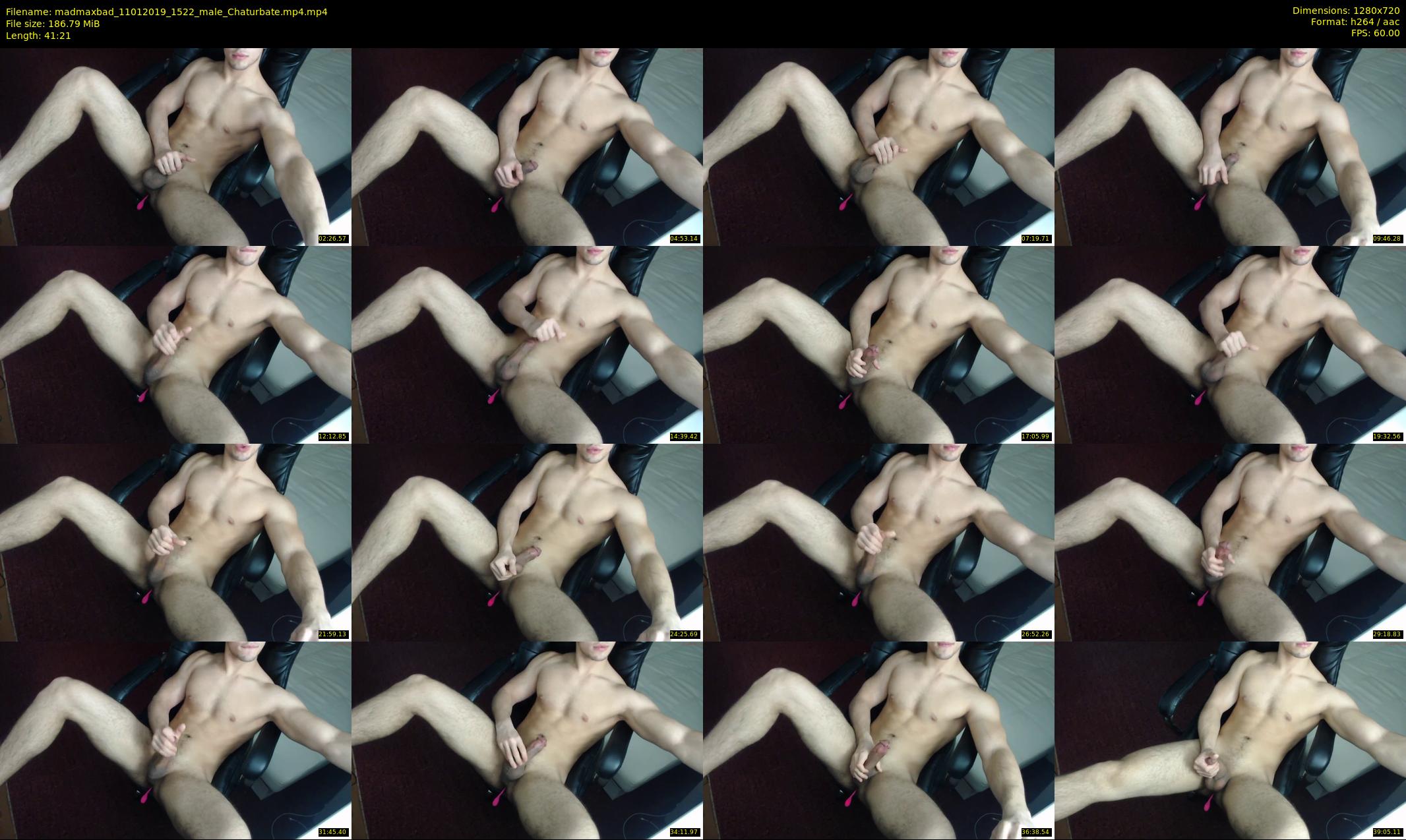 madmaxbad — 42 minute Chaturbate male cam show recording, 720p, Jan 11, 2019