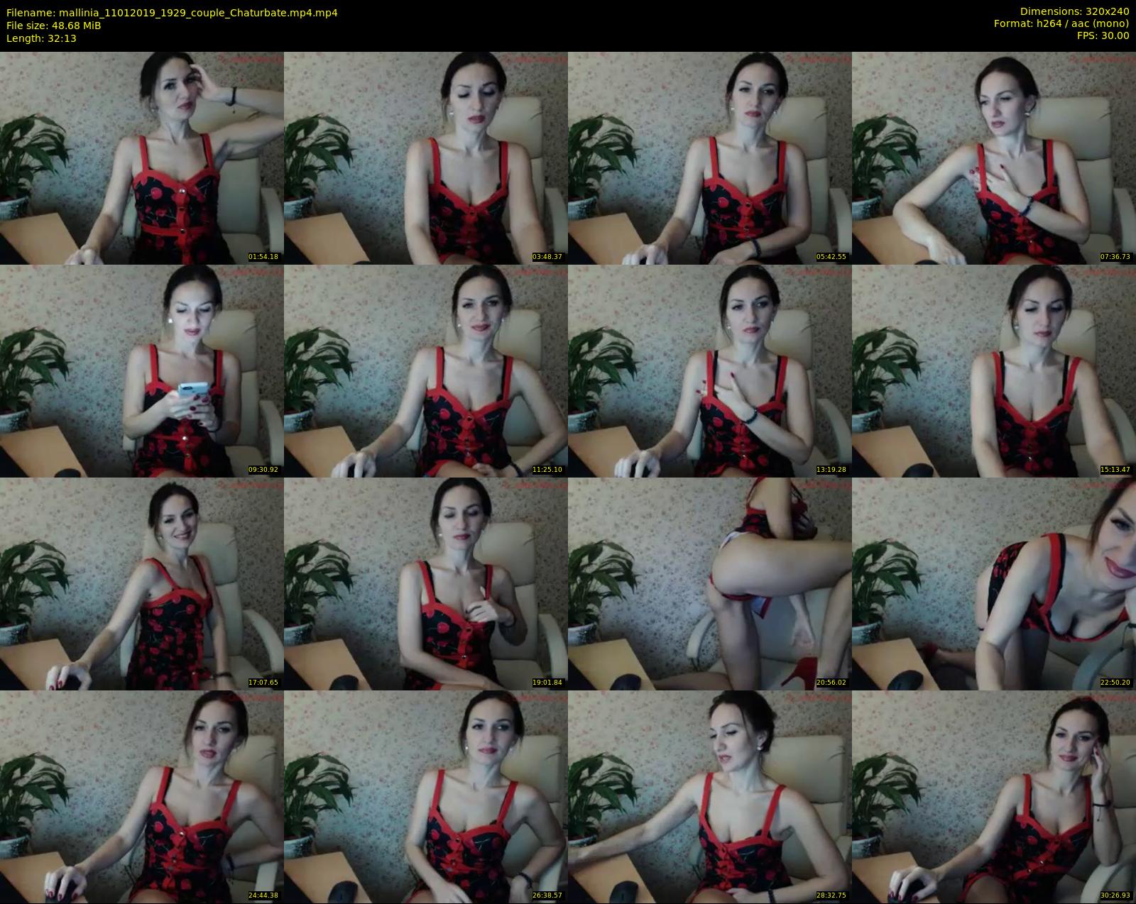 mallinia — 33 minute Chaturbate female cam show recording, SD, Jan 11, 2019