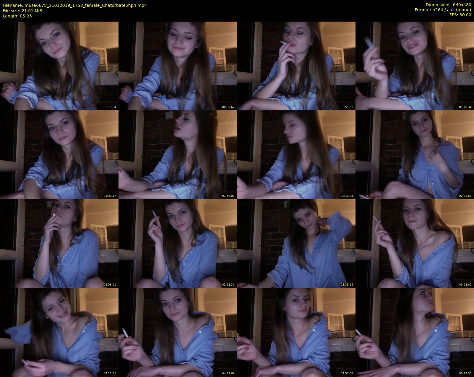 muse6678 — 6 minute Chaturbate female cam show recording, 480p, Jan 11, 2019