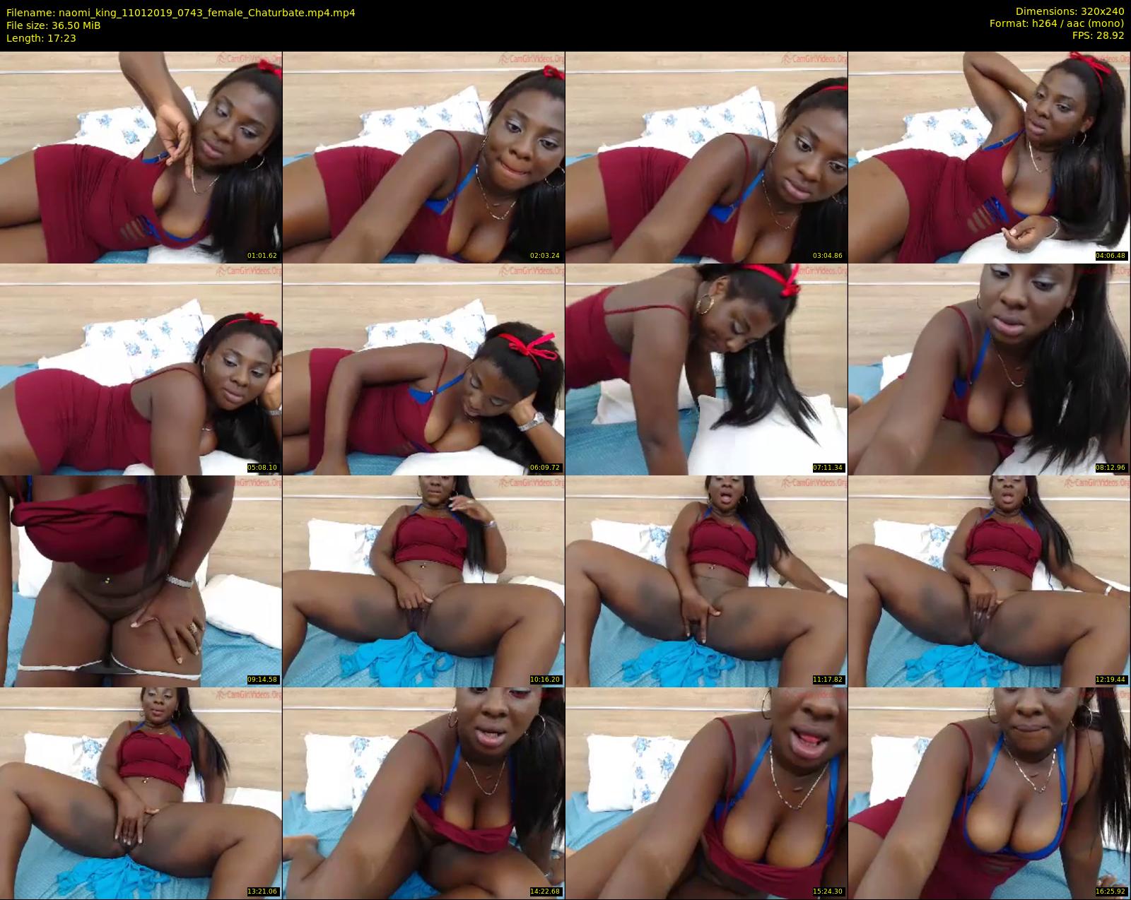 naomi_king — 18 minute Chaturbate female cam show recording, SD, Jan 11, 2019