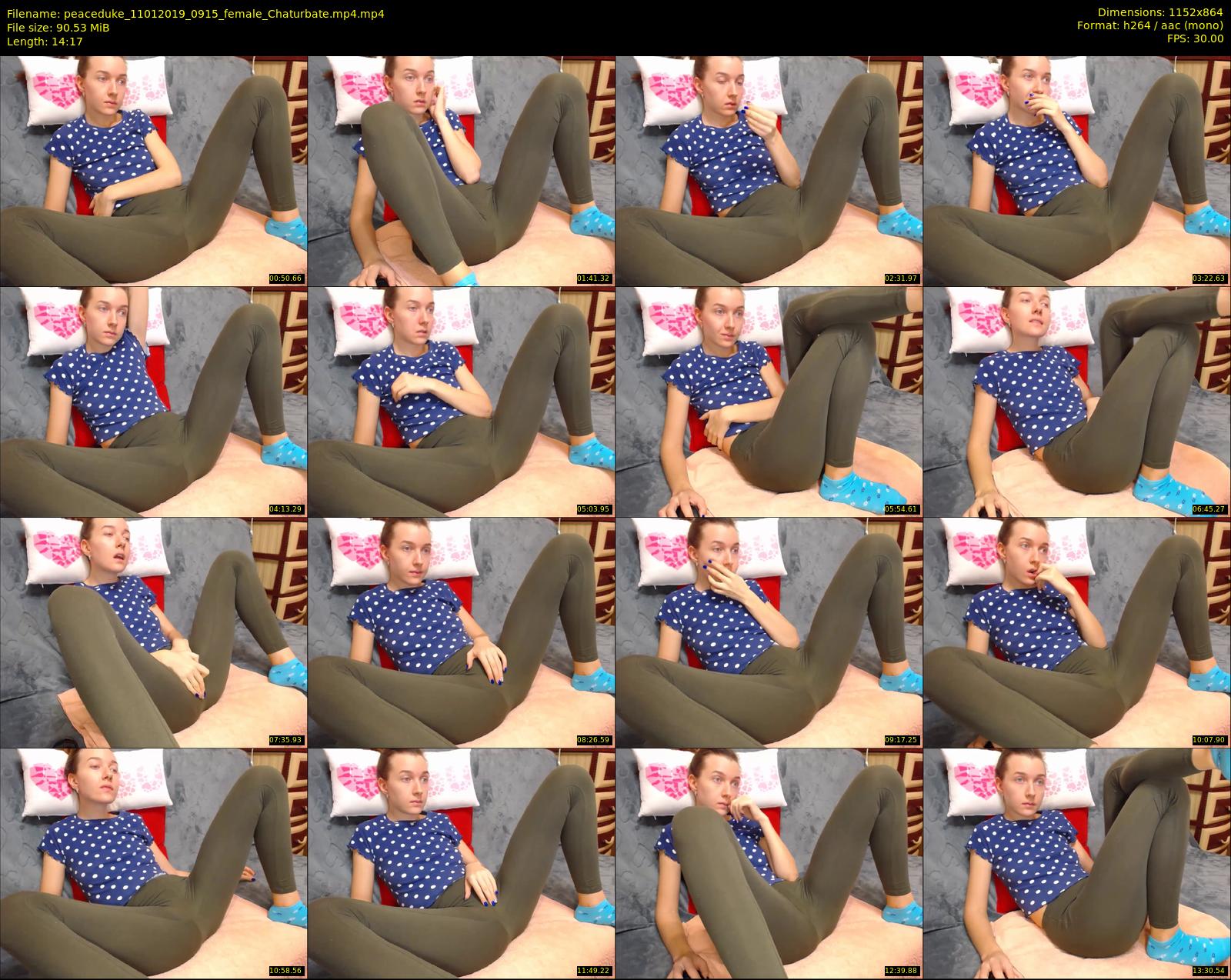 peaceduke — 15 minute Chaturbate female cam show recording, 720p, Jan 11, 2019