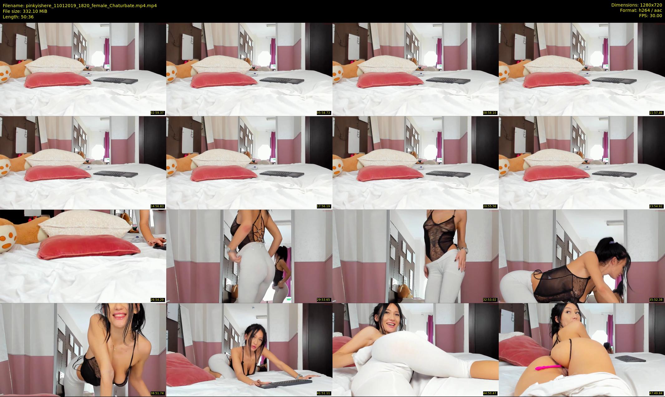 pinkyishere — 51 minute Chaturbate female cam show recording, 720p, Jan 11, 2019