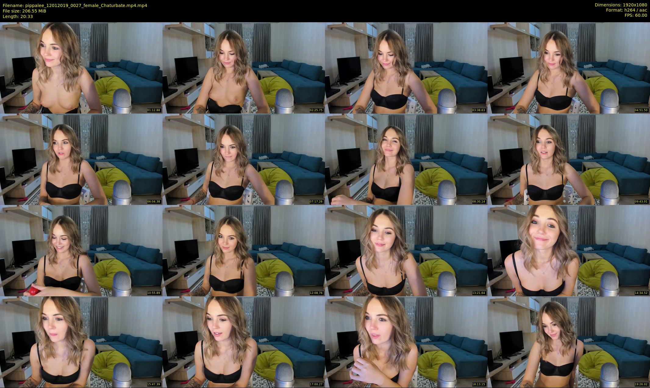 pippalee — 21 minute Chaturbate female cam show recording, 1080p, Jan 12, 2019