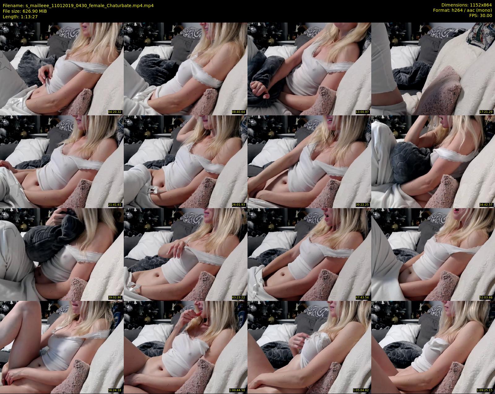 s_mailleee — 74 minute Chaturbate female cam show recording, 720p, Jan 11, 2019